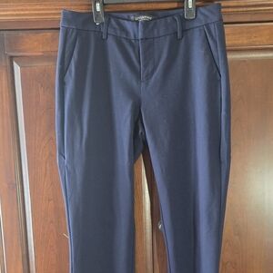 Liverpool Women's Navy Straight Leg Pants